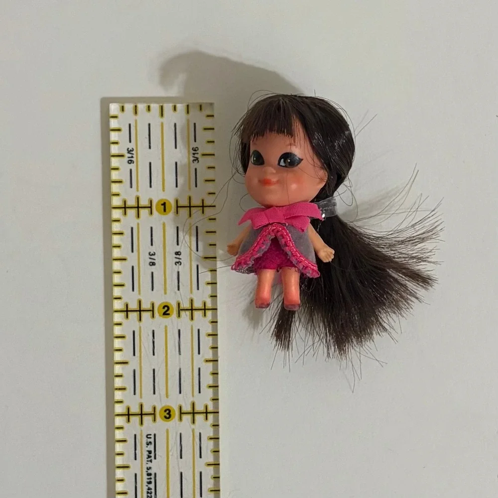 Vintage Mattel LIDDLE KIDDLES Loretta Locket #3722 Lucky Locket Doll 2